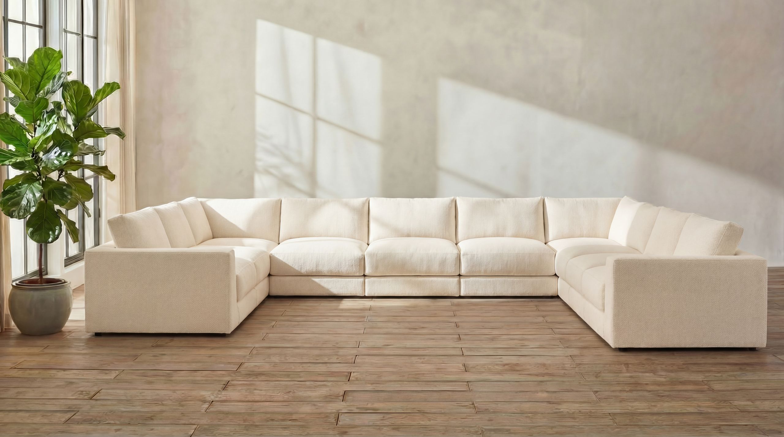 Landon Modular 10 Seater U Sectional furniture gallery 1