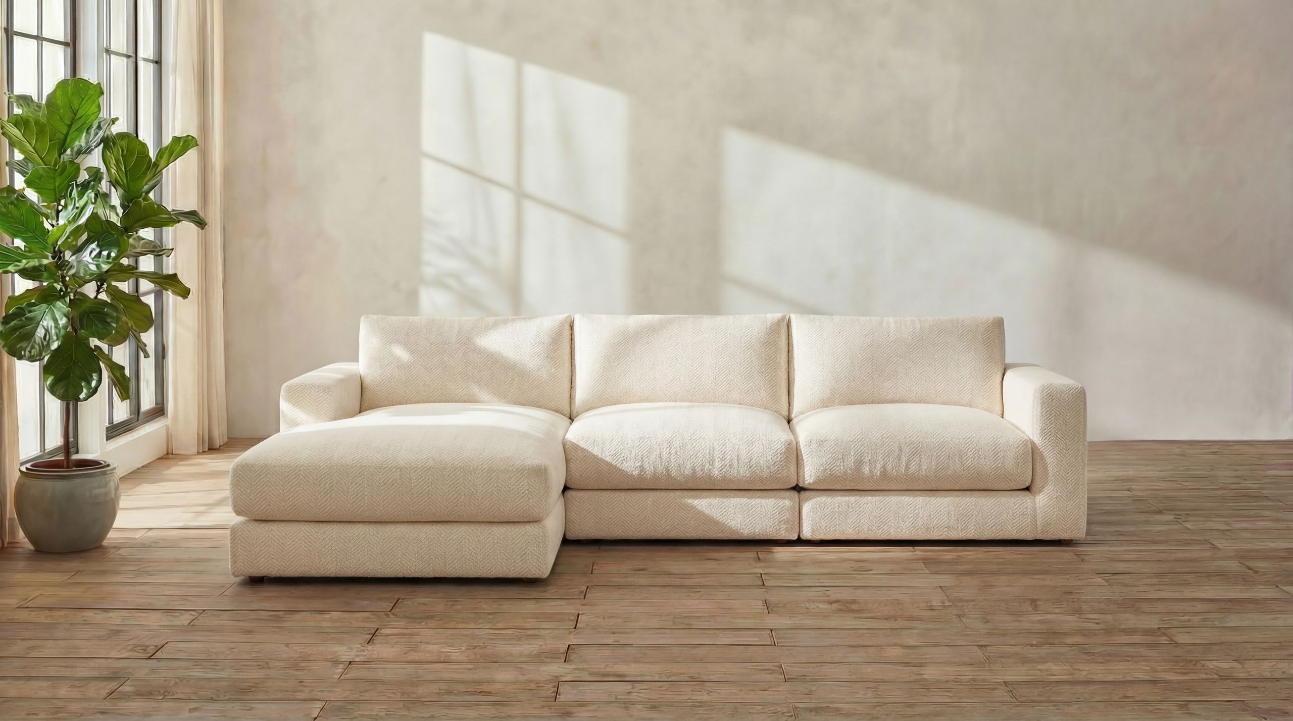 Landon Modular 3 Seater Chaise Sectional furniture gallery 1