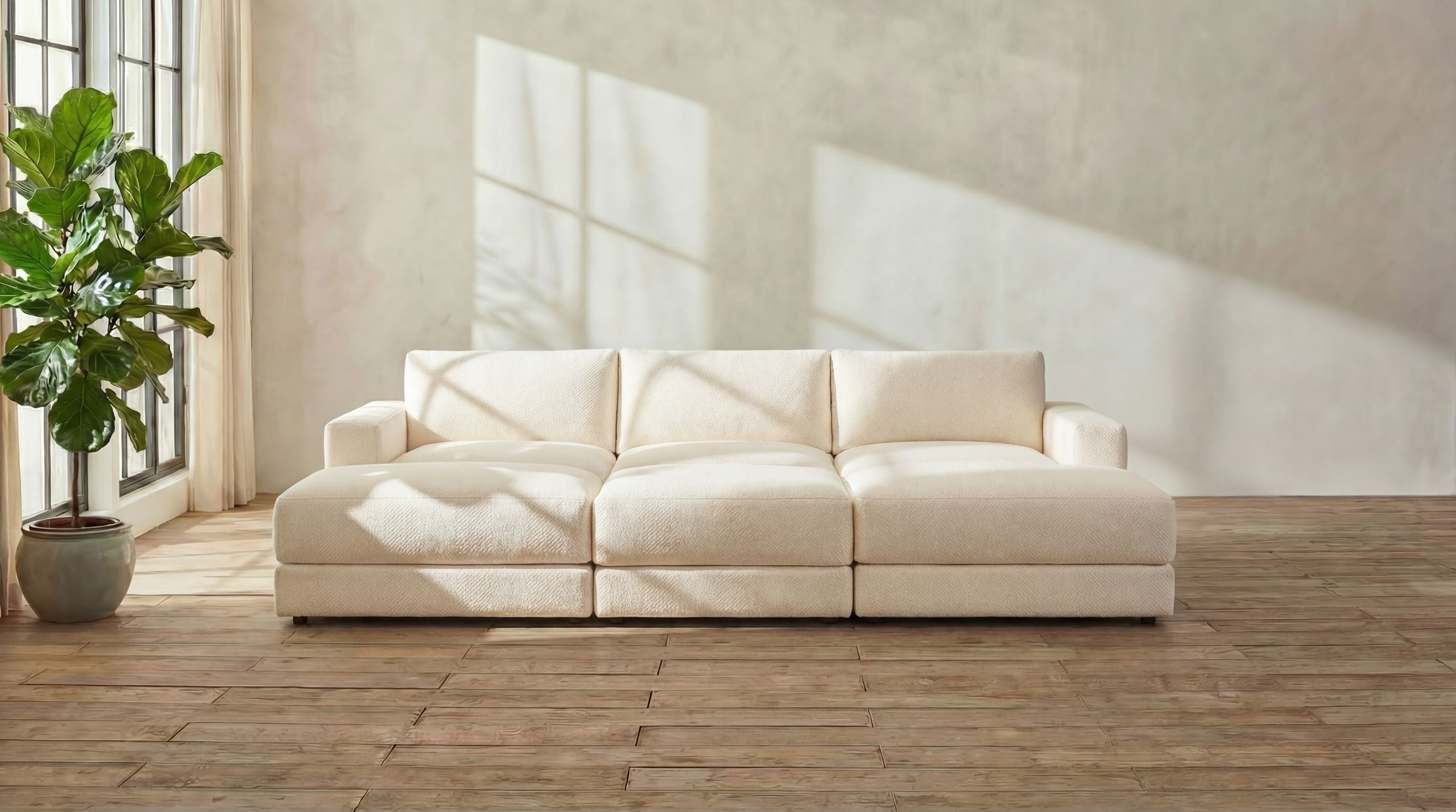 Landon Modular 3 Seater Daybed Sofa Sectional furniture gallery 1