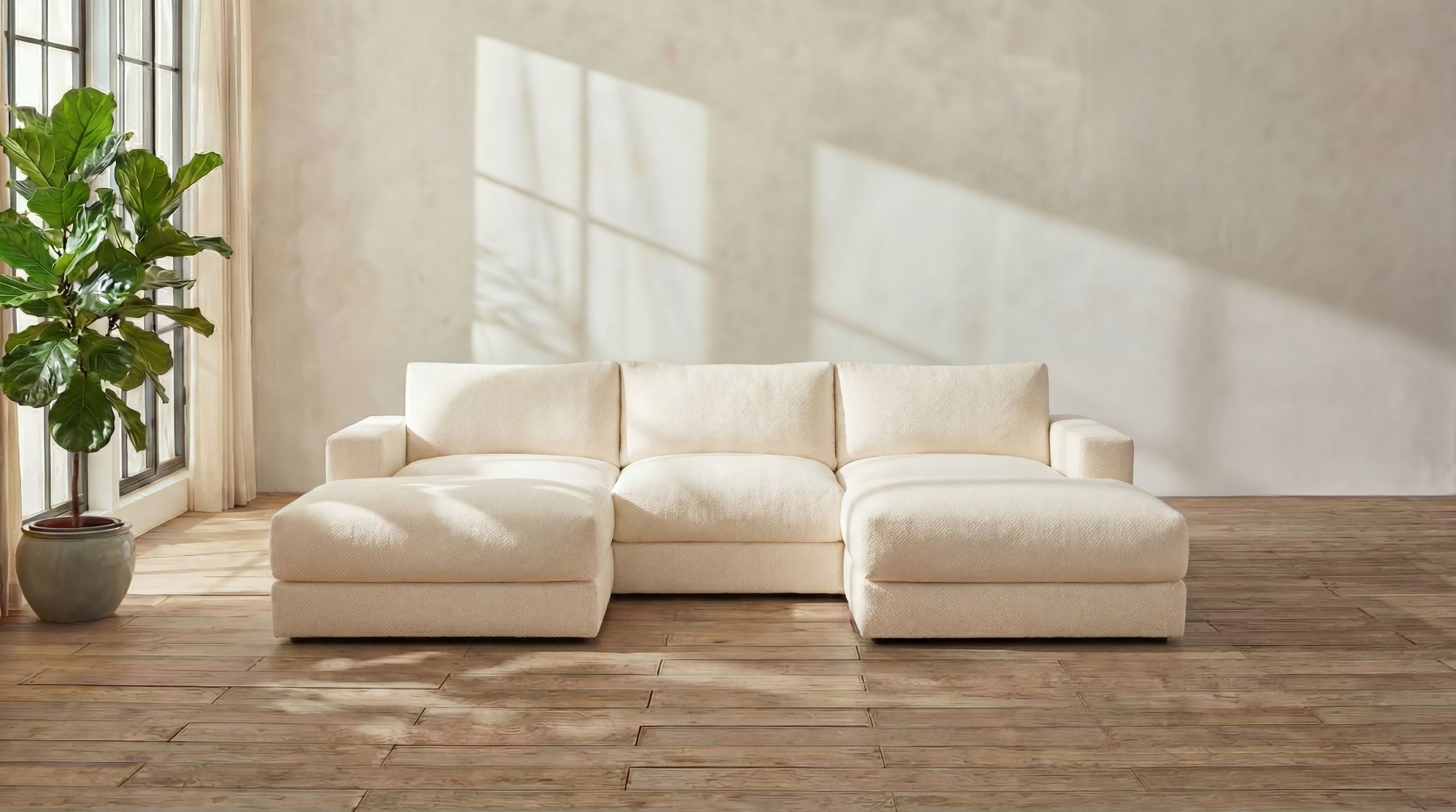 Landon Modular 3 Seater Open Ends U Sectional furniture gallery 1