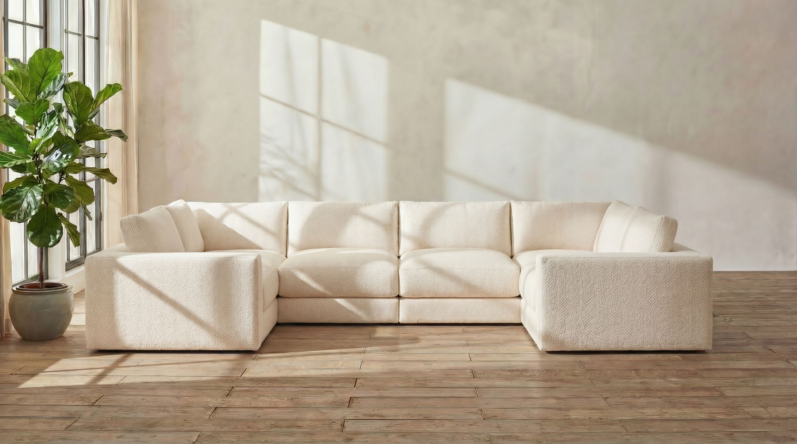 Landon Modular 6 Seater U Sectional furniture gallery 1