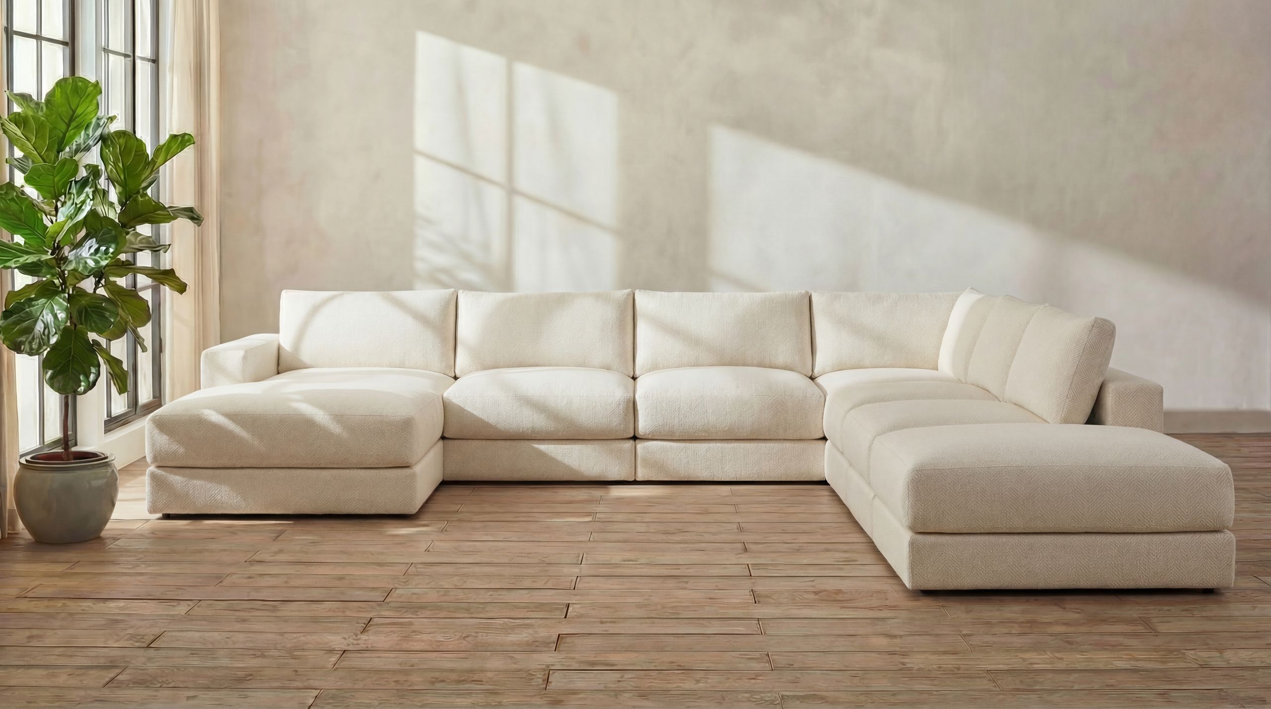 Landon Modular 8 Seater Open Ends U Sectional 2 furniture gallery 1