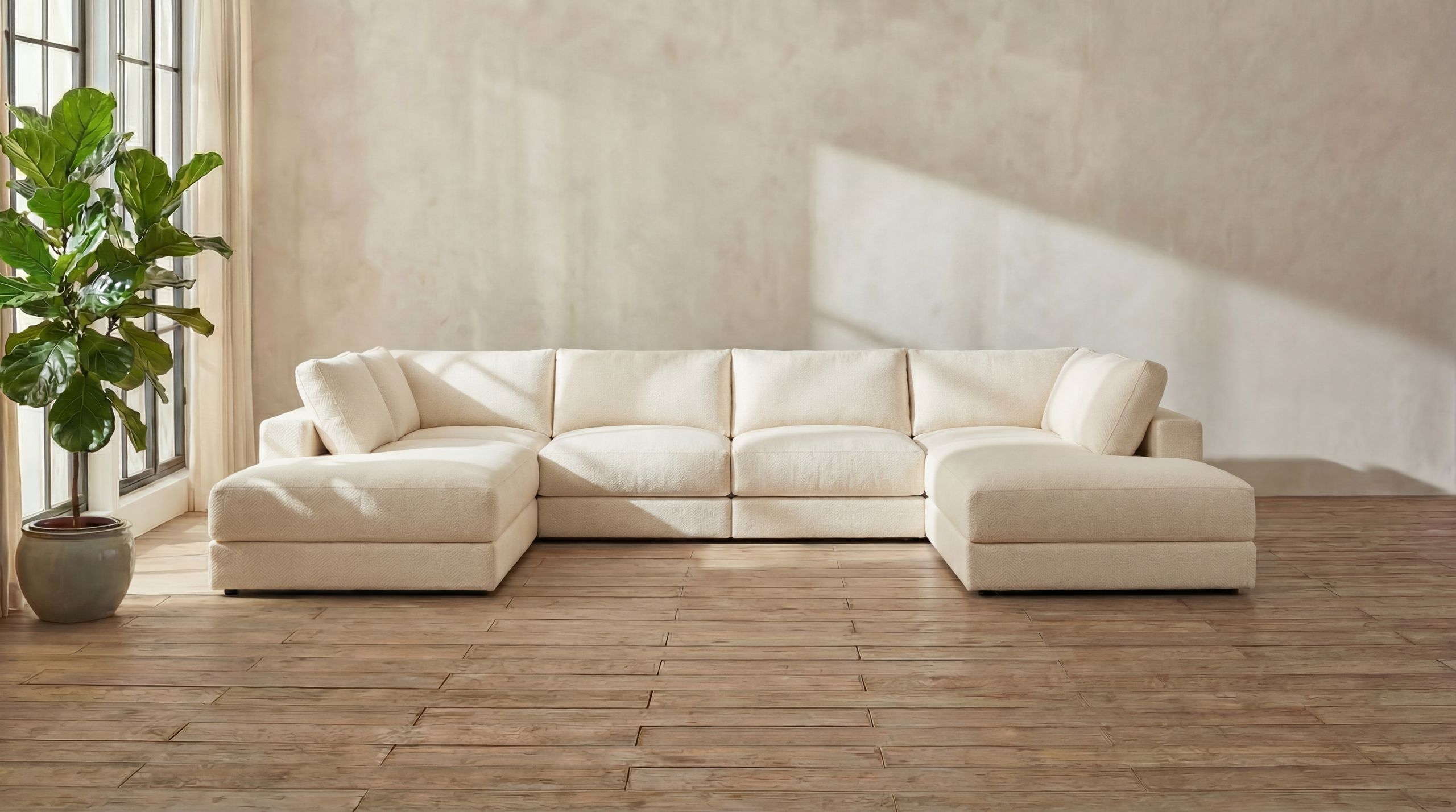 Landon Modular 8 Seater Open Ends U Sectional furniture gallery 1