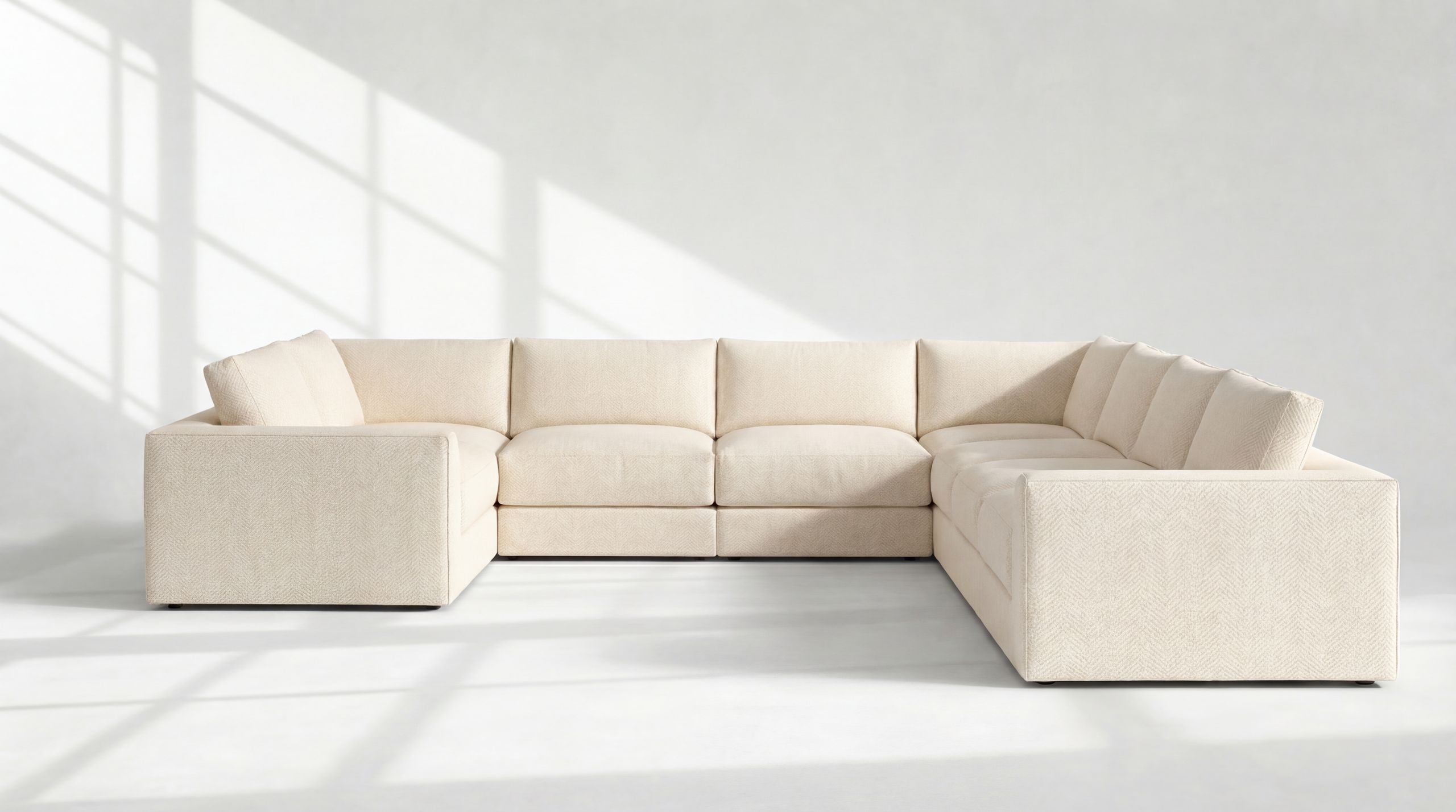 Landon Modular 8 Seater U Sectional 2 no legs 2