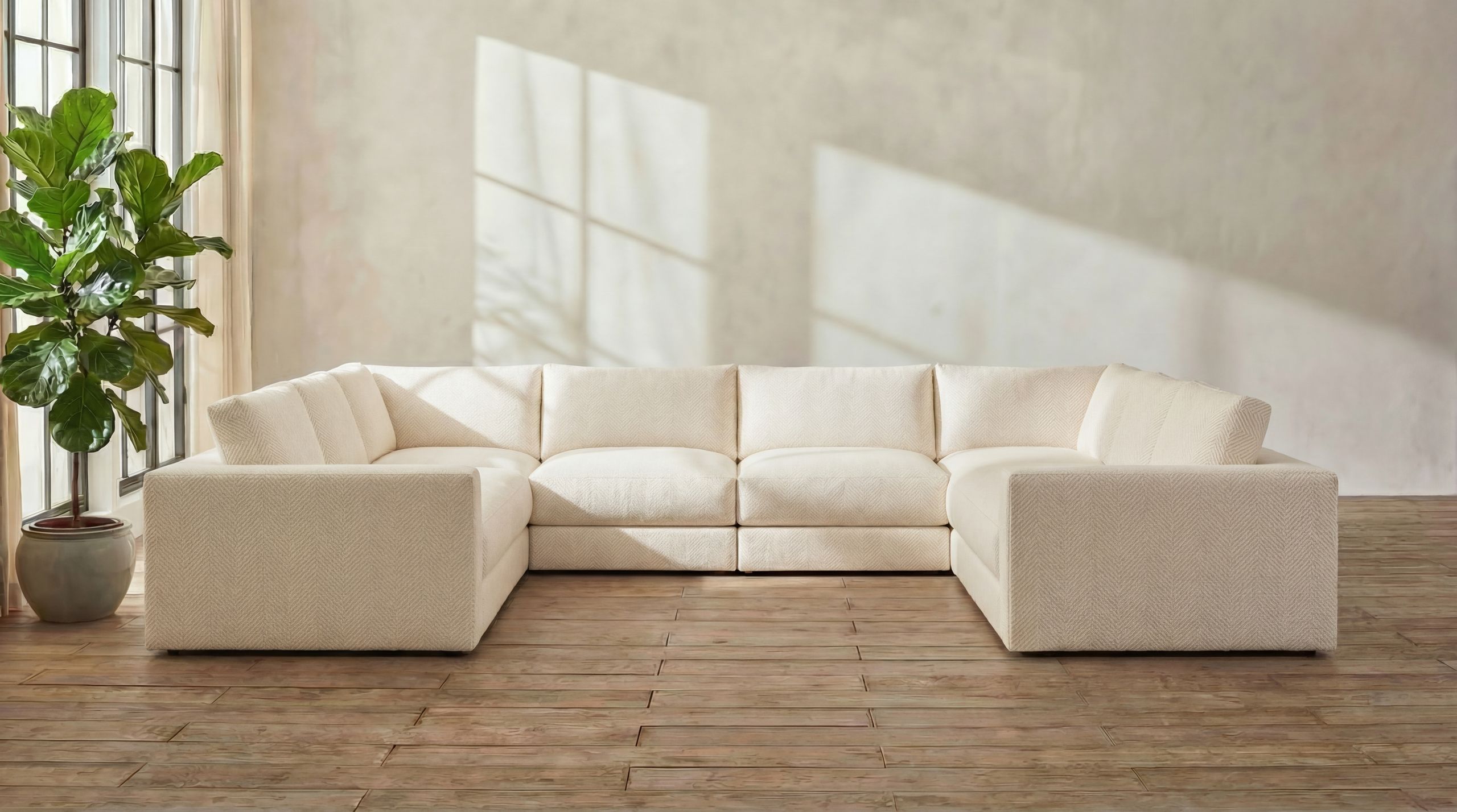 Landon Modular 8 Seater U Sectional furniture gallery 1