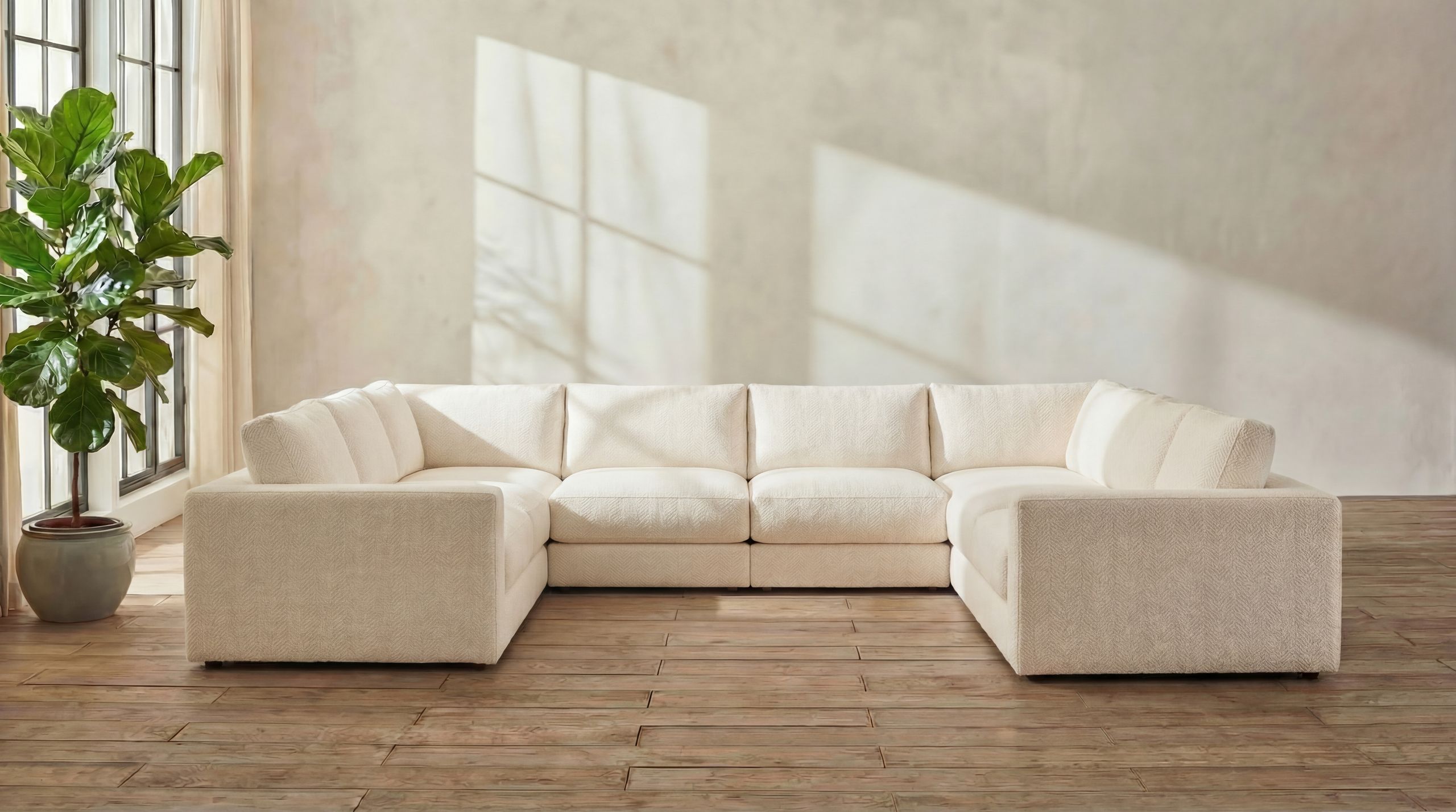 Landon Modular 9 Seater U Sectional furniture gallery 1