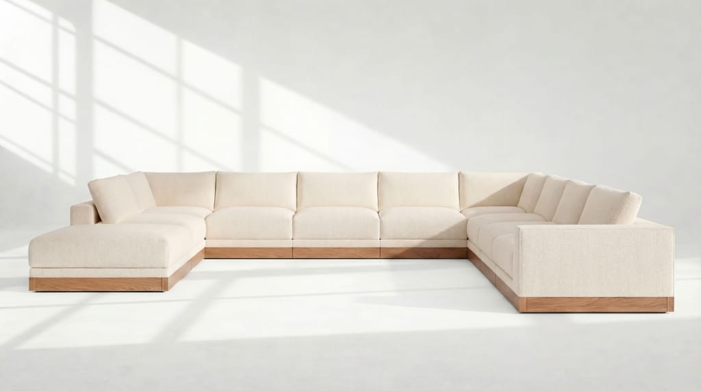 Landon Modular 10 Seater Open End U Sectional