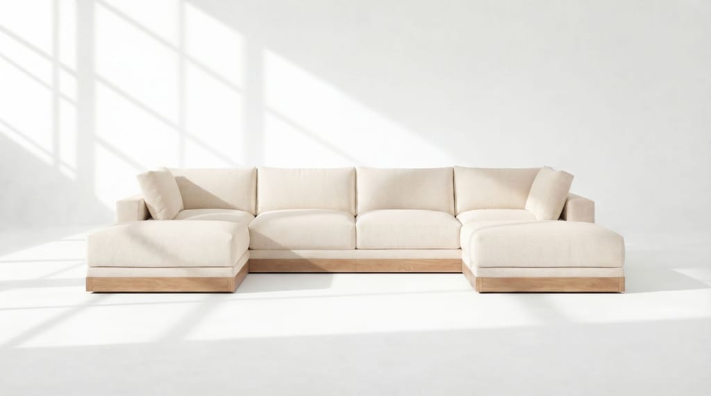 Landon Modular 4 Seater Open-Ends U Sectional