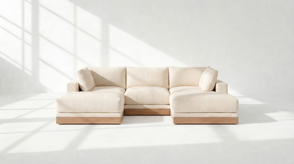 Landon Modular 5 Seater Open Ends U Sectional