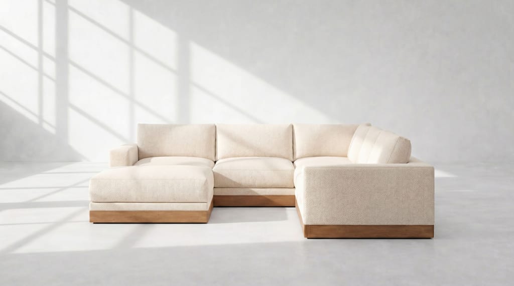 Landon Modular 6 Seater Open End U Sectional