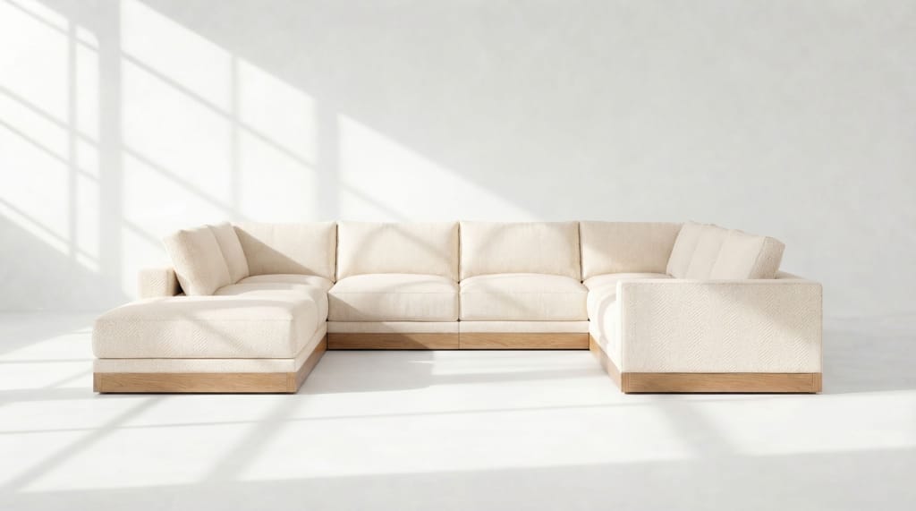 Landon Modular 8 Seater Open End U Sectional