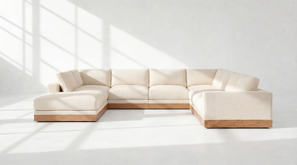 Landon Modular 9 Seater Open End U Sectional