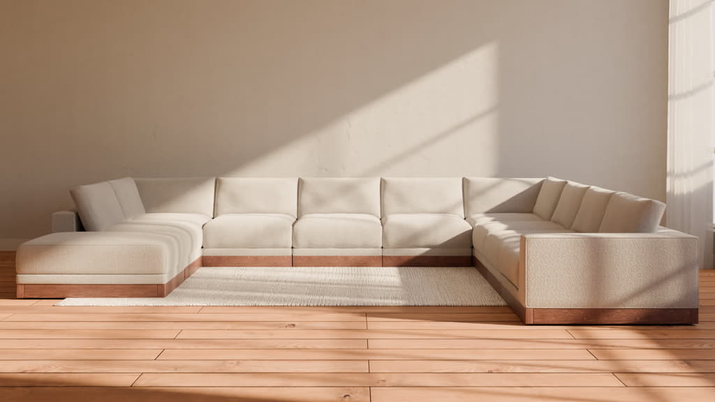 Landon Modular 10 Seater Open End U Sectional