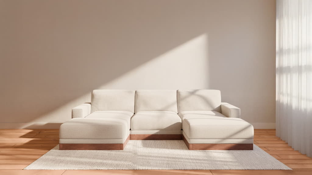 Landon Modular 3 Seater Open-Ends U Sectional