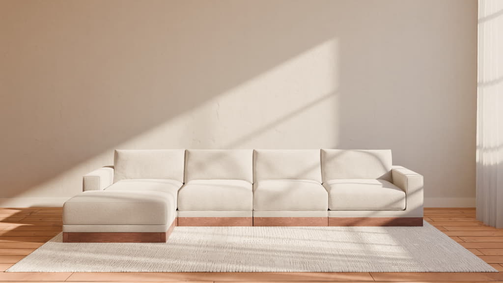 Landon Modular 4 Seater Chaise Sectional