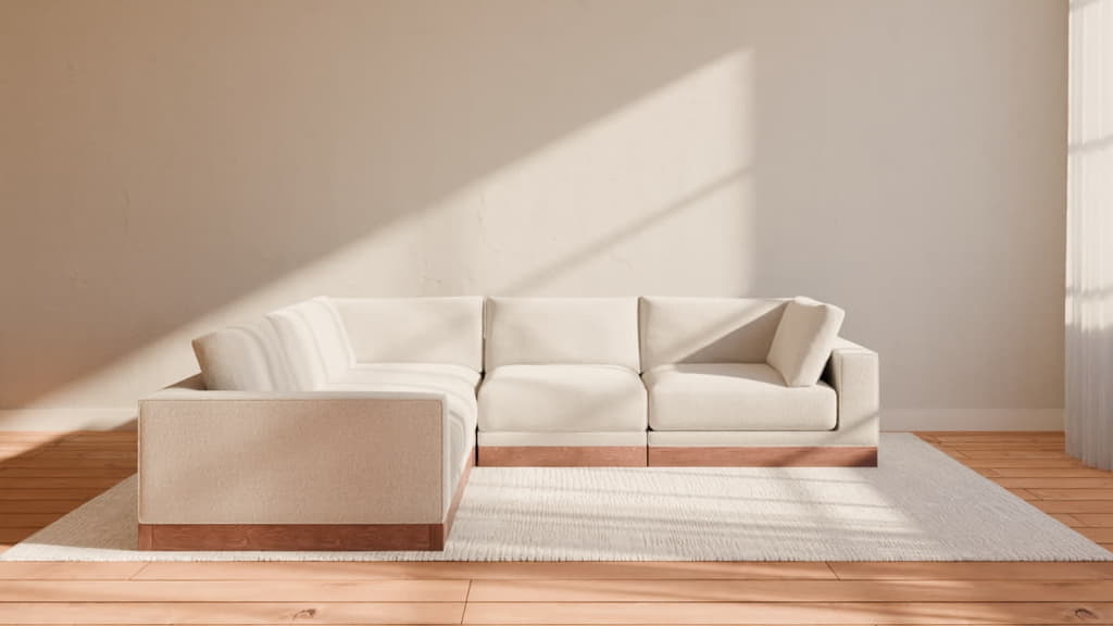 Landon Modular 5 Seater Corner Sectional