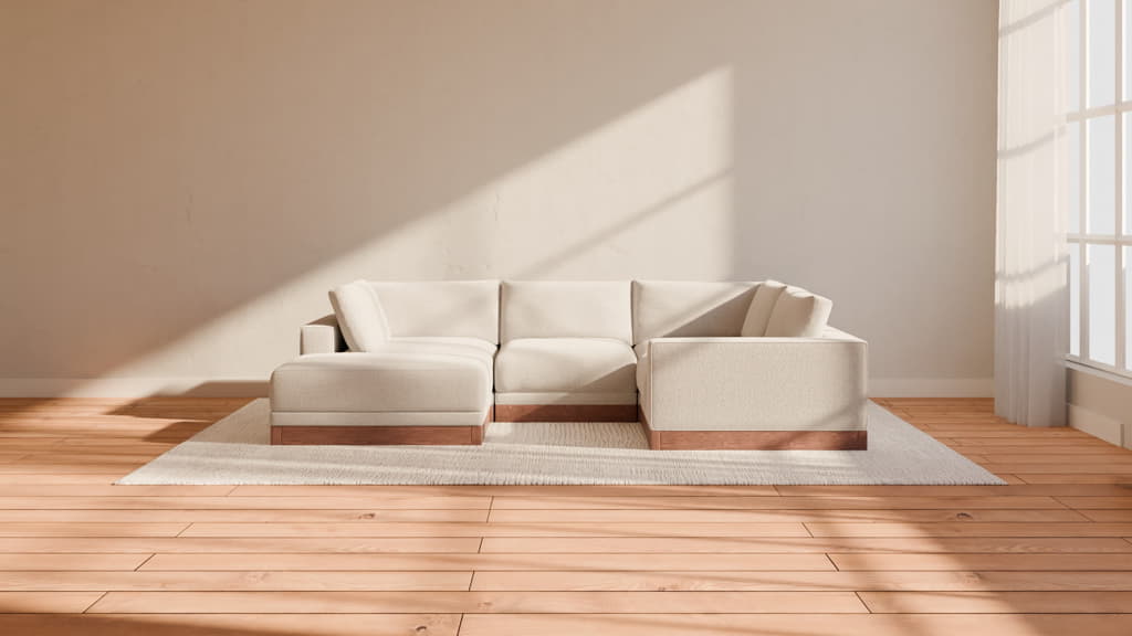 Landon Modular 5 Seater Open End U Sectional