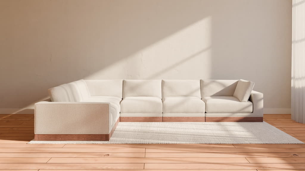 Landon Modular 6 Seater Corner Sectional