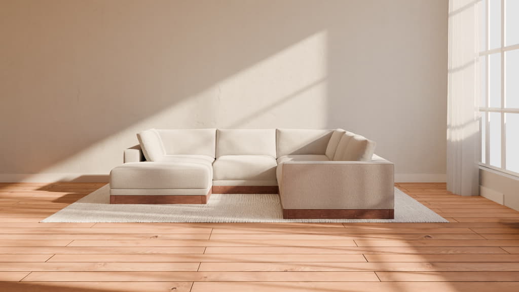 Landon Modular 6 Seater Open End U Sectional