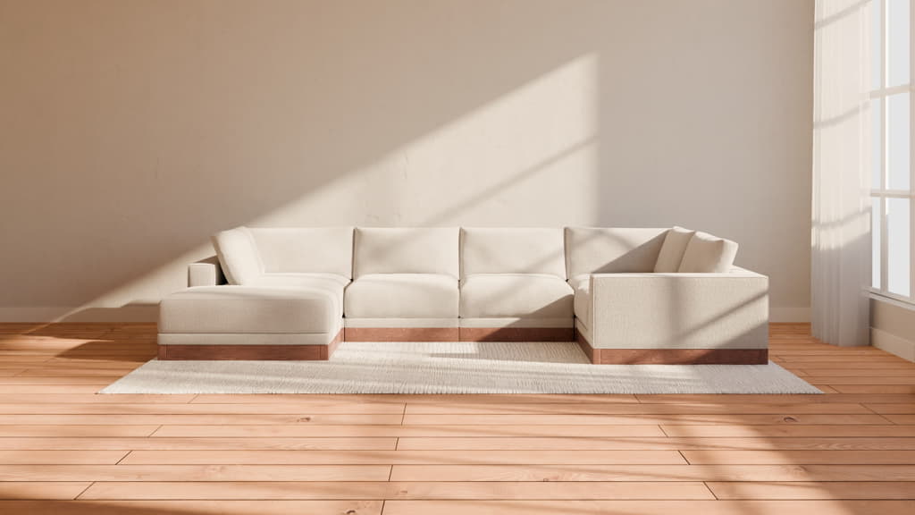 Landon Modular 6 Seater Open End U Sectional