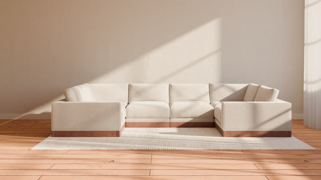 Landon Modular 6 Seater U Sectional