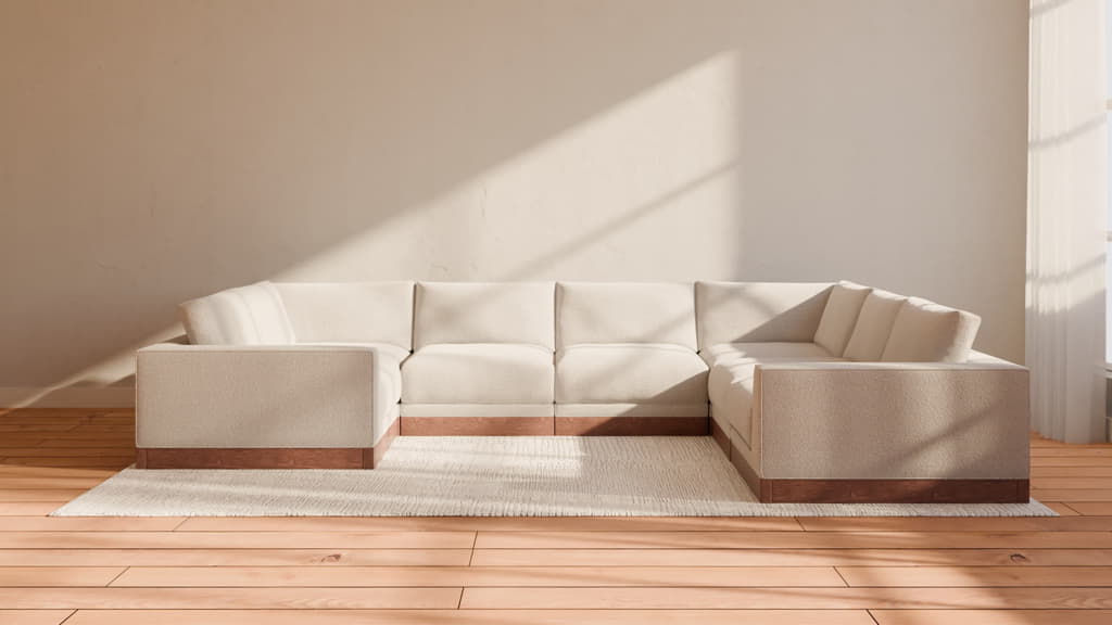 Landon Modular 7 Seater U Sectional