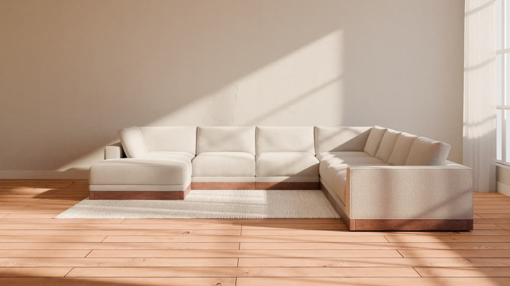 Landon Modular 8 Seater Open End U Sectional
