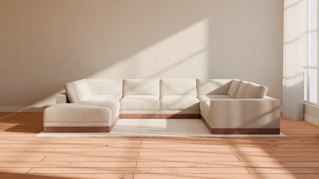 Landon Modular 8 Seater Open End U Sectional
