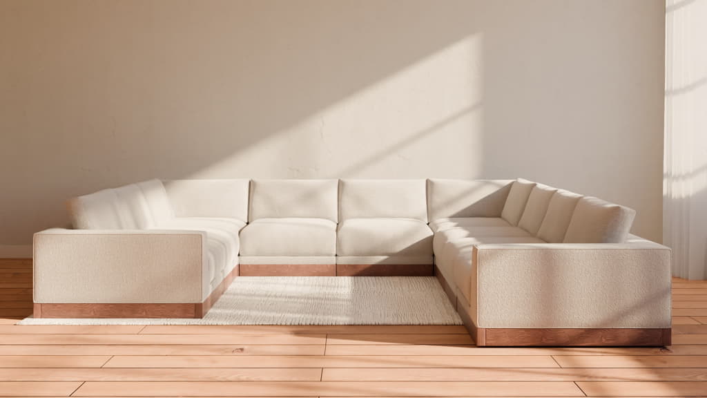 Landon Modular 9 Seater U Sectional