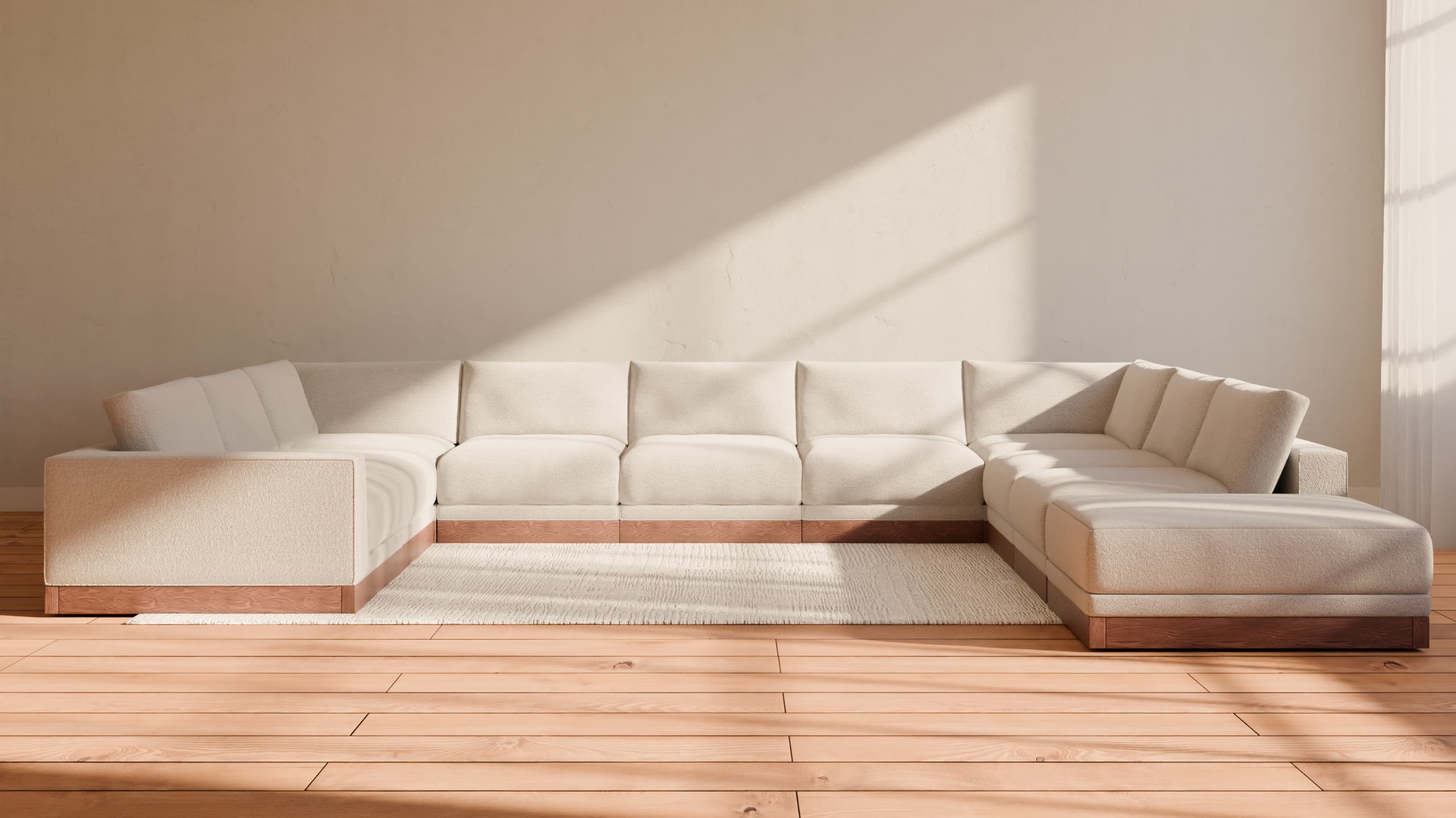 Landon Modular 10 Seater Open End U Sectional 2 furniture gallery 1