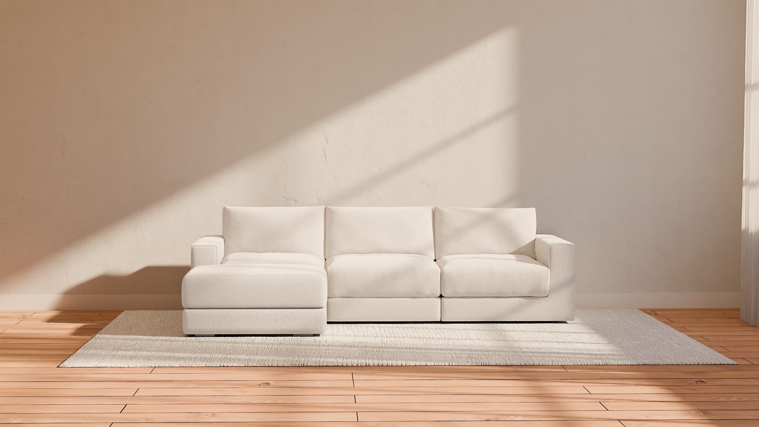 Landon Modular Chaise Ottoman furniture gallery 1