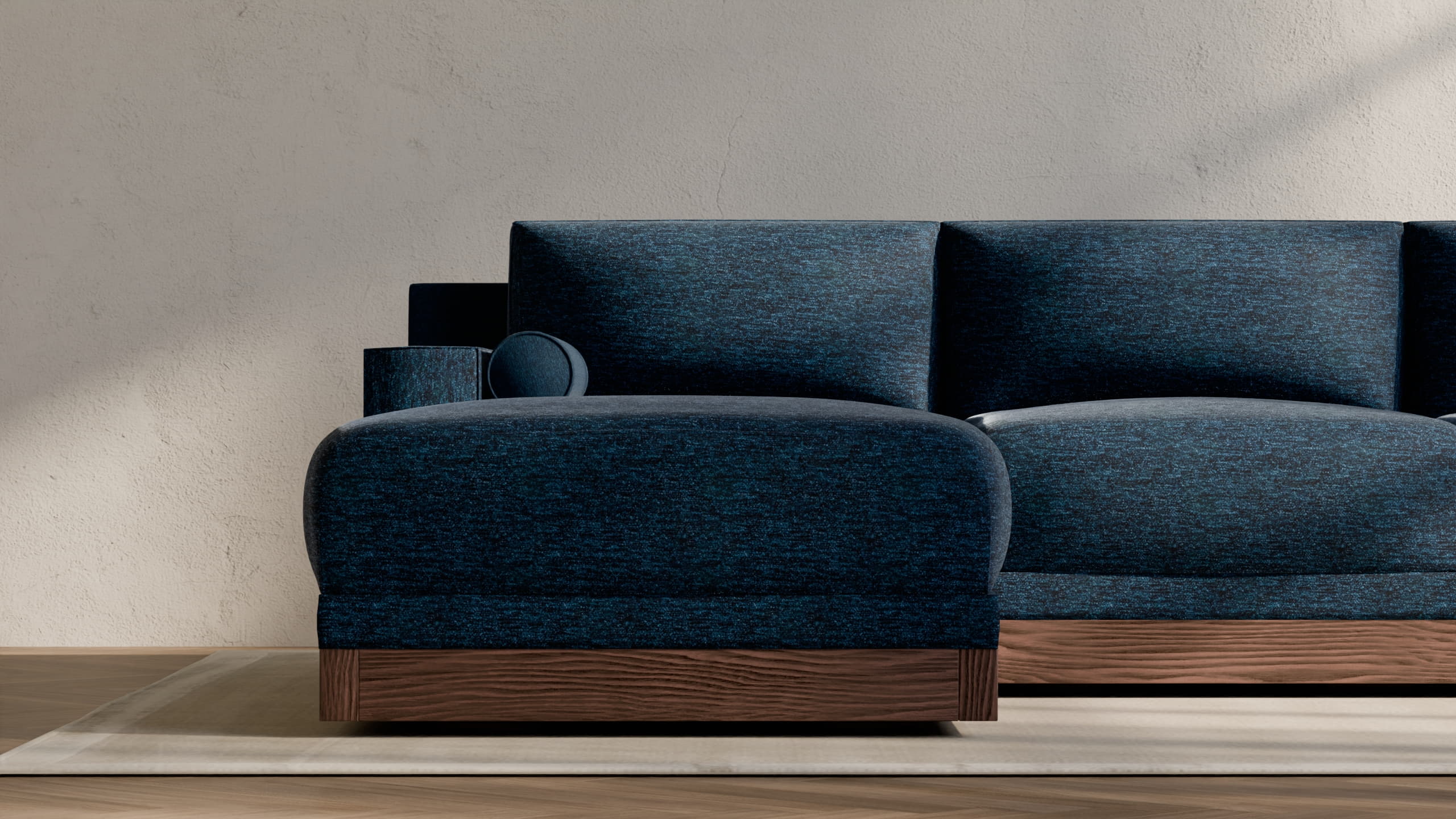 Skye Modular 2 Seater Sofa no legs 2