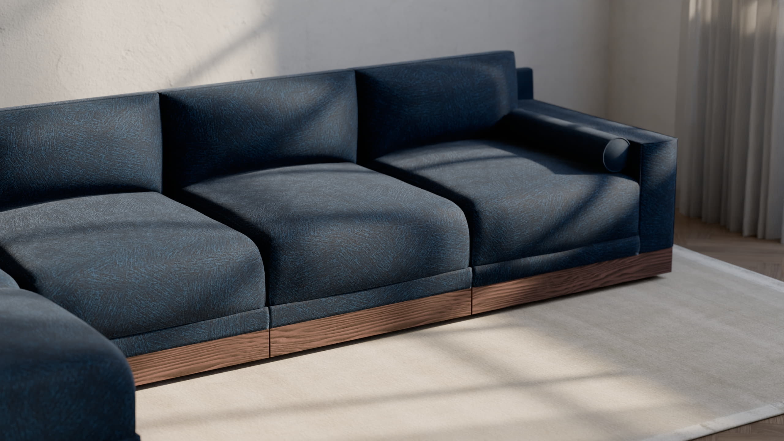 Skye Modular 2 Seater Sofa no legs 5