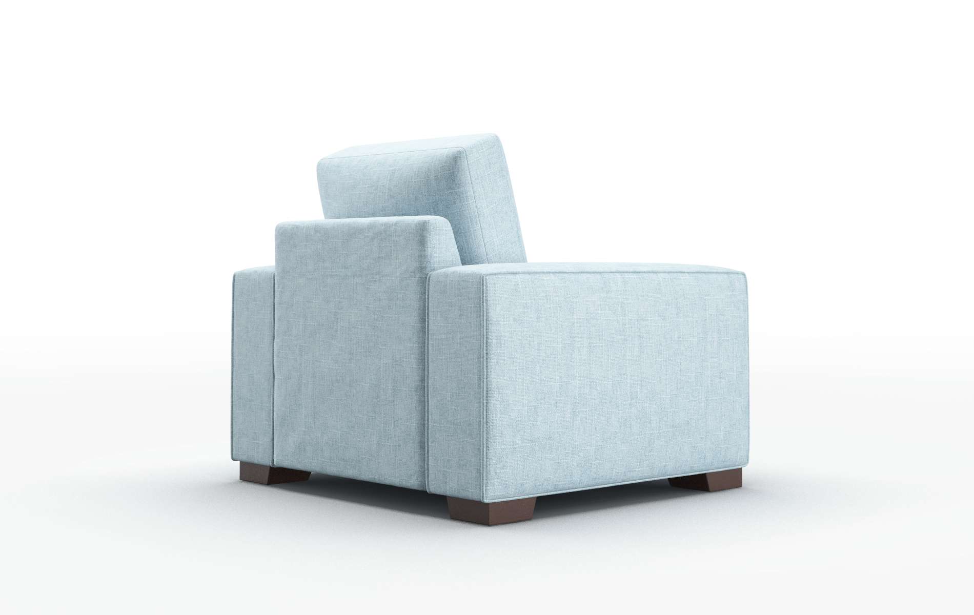 Monaco Atlas Turquoise Chair espresso legs 5