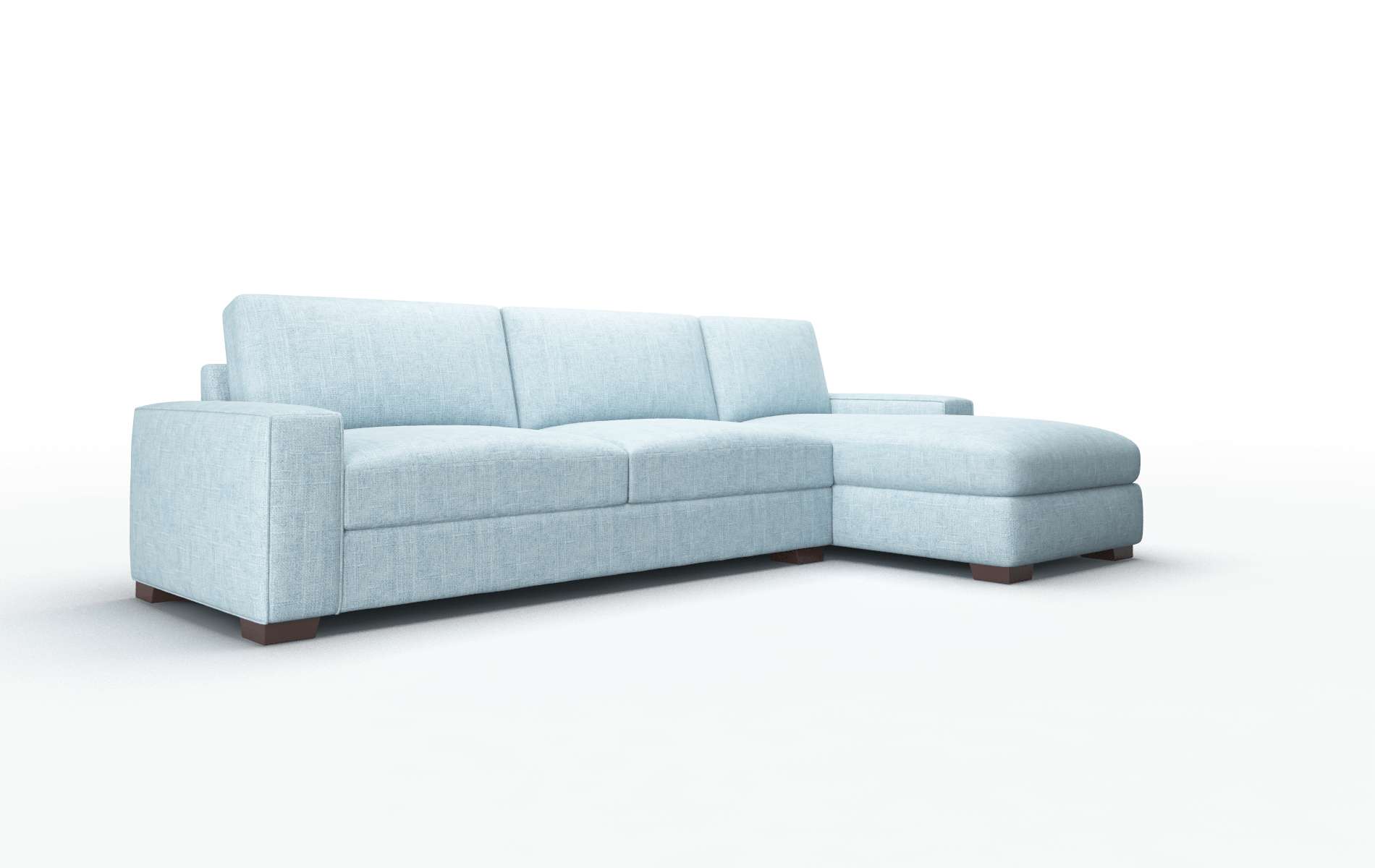 Monaco Atlas Turquoise Panel espresso legs 2