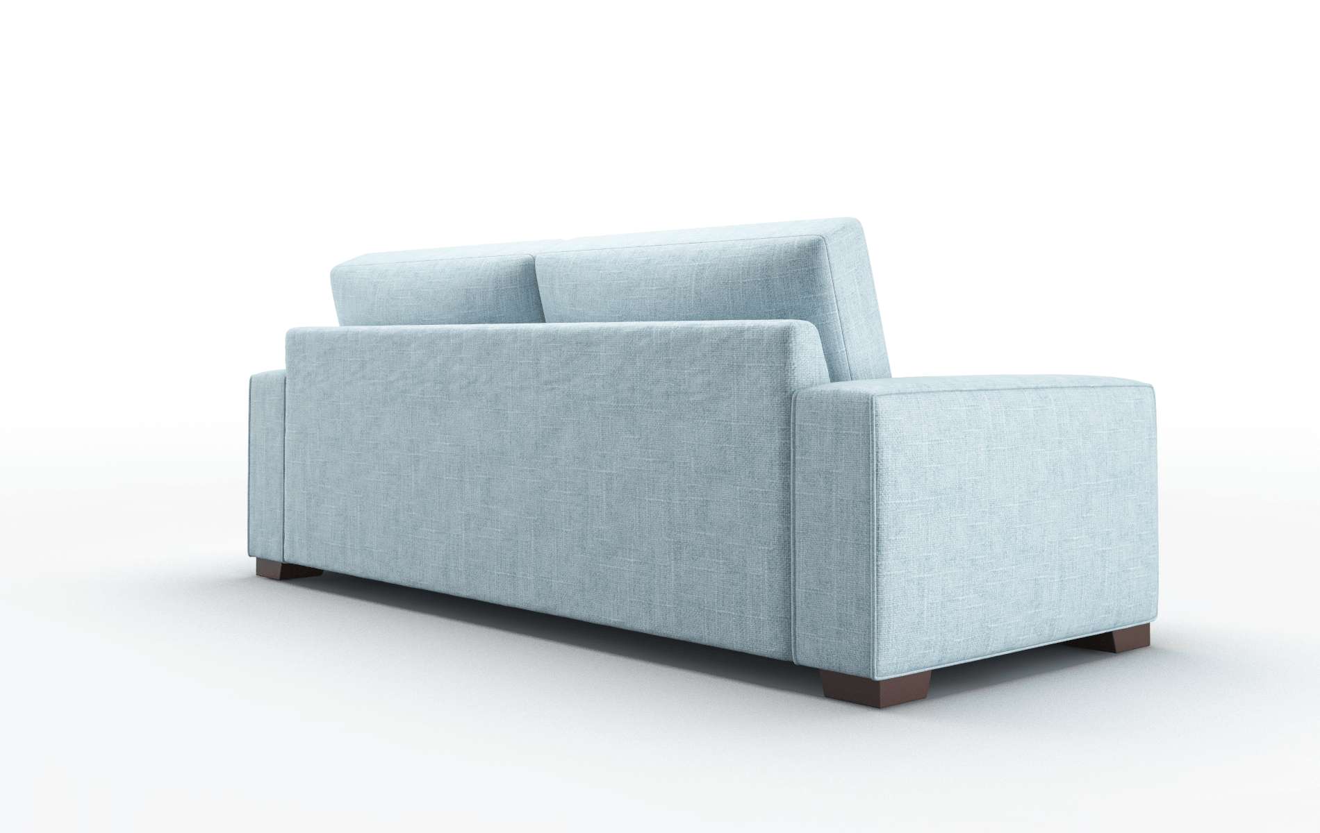 Monaco Atlas Turquoise Sofa espresso legs 5