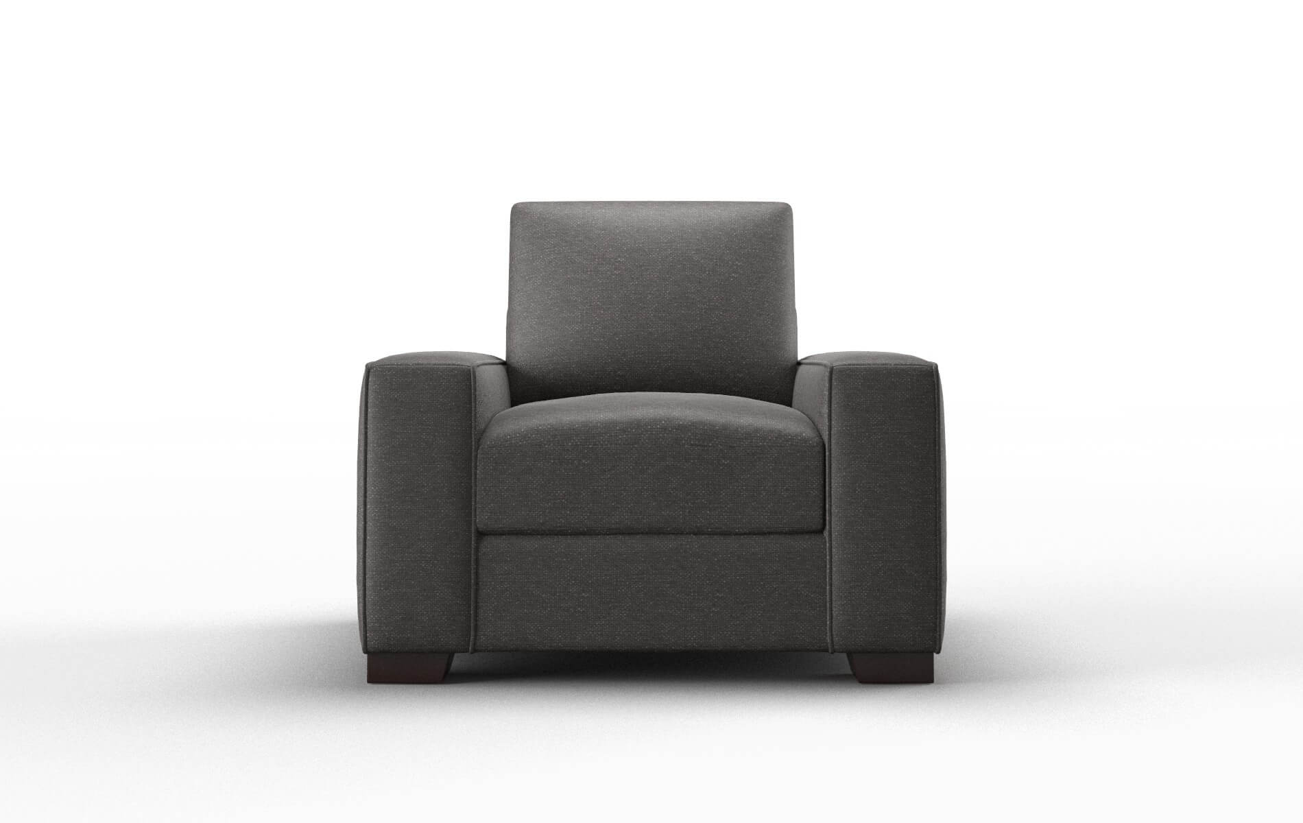Monaco Avenger Denim Chair espresso legs 1