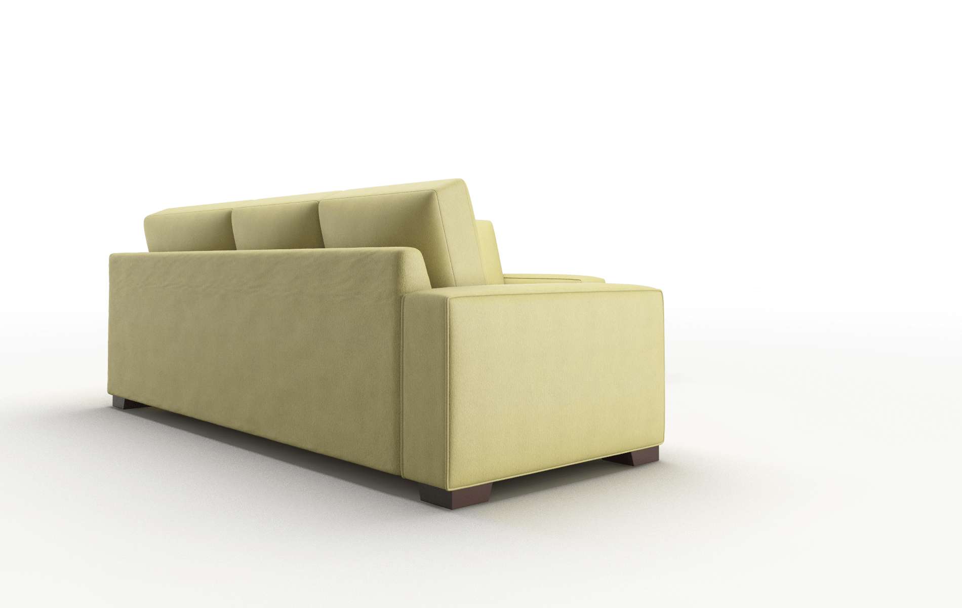 Monaco Bella Apple Sectional espresso legs 3