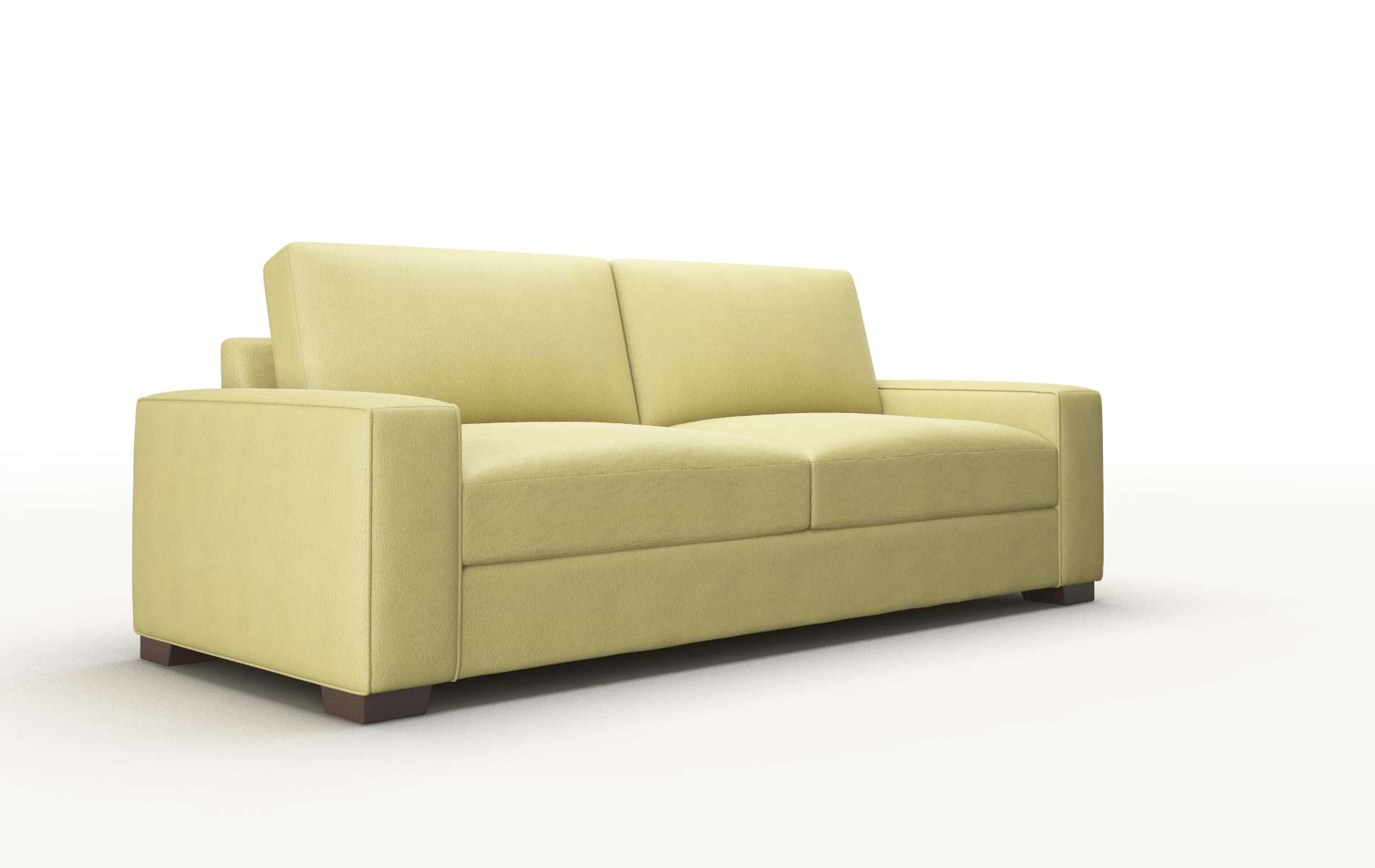 Monaco Bella Apple Sofa espresso legs 2