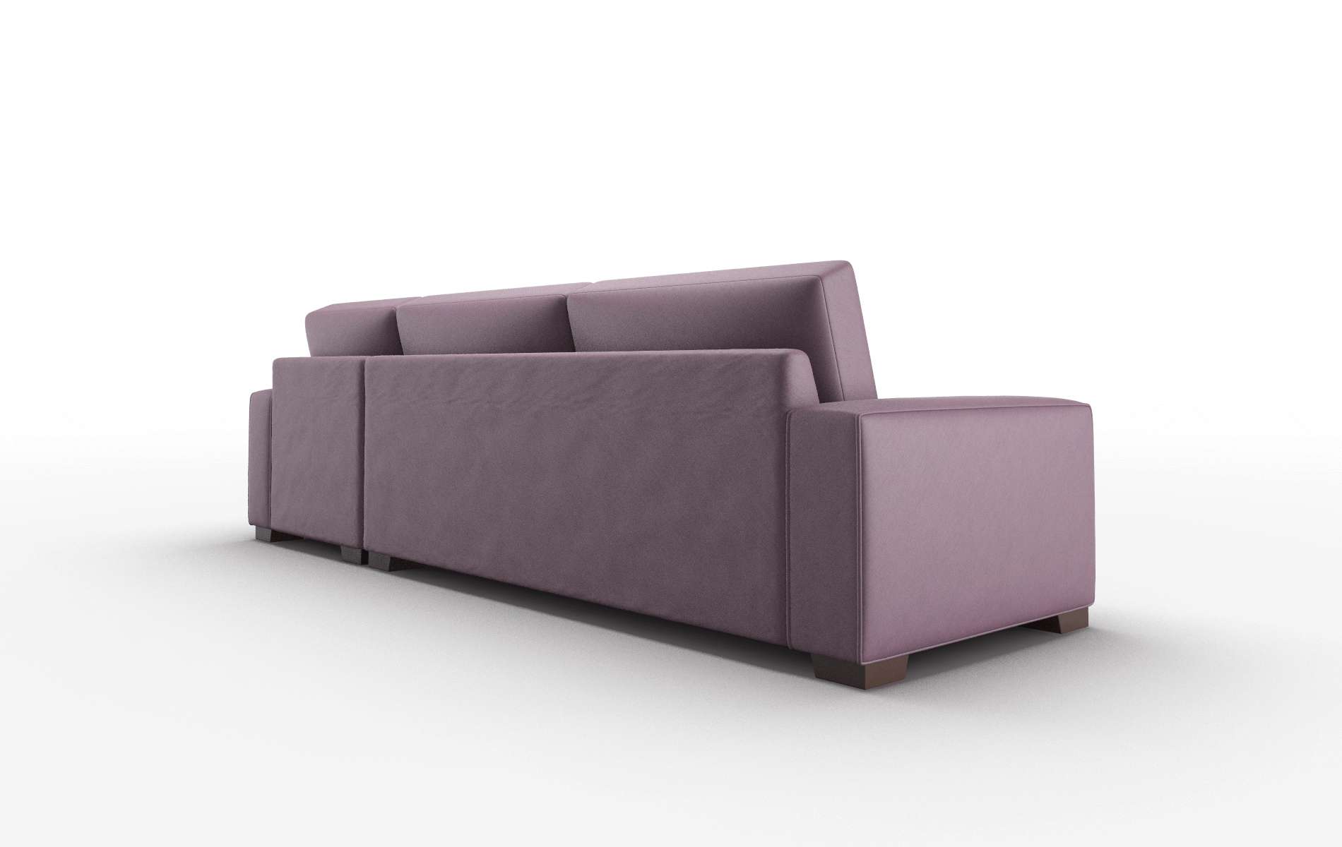 Monaco Bella Aubergine Panel espresso legs 5