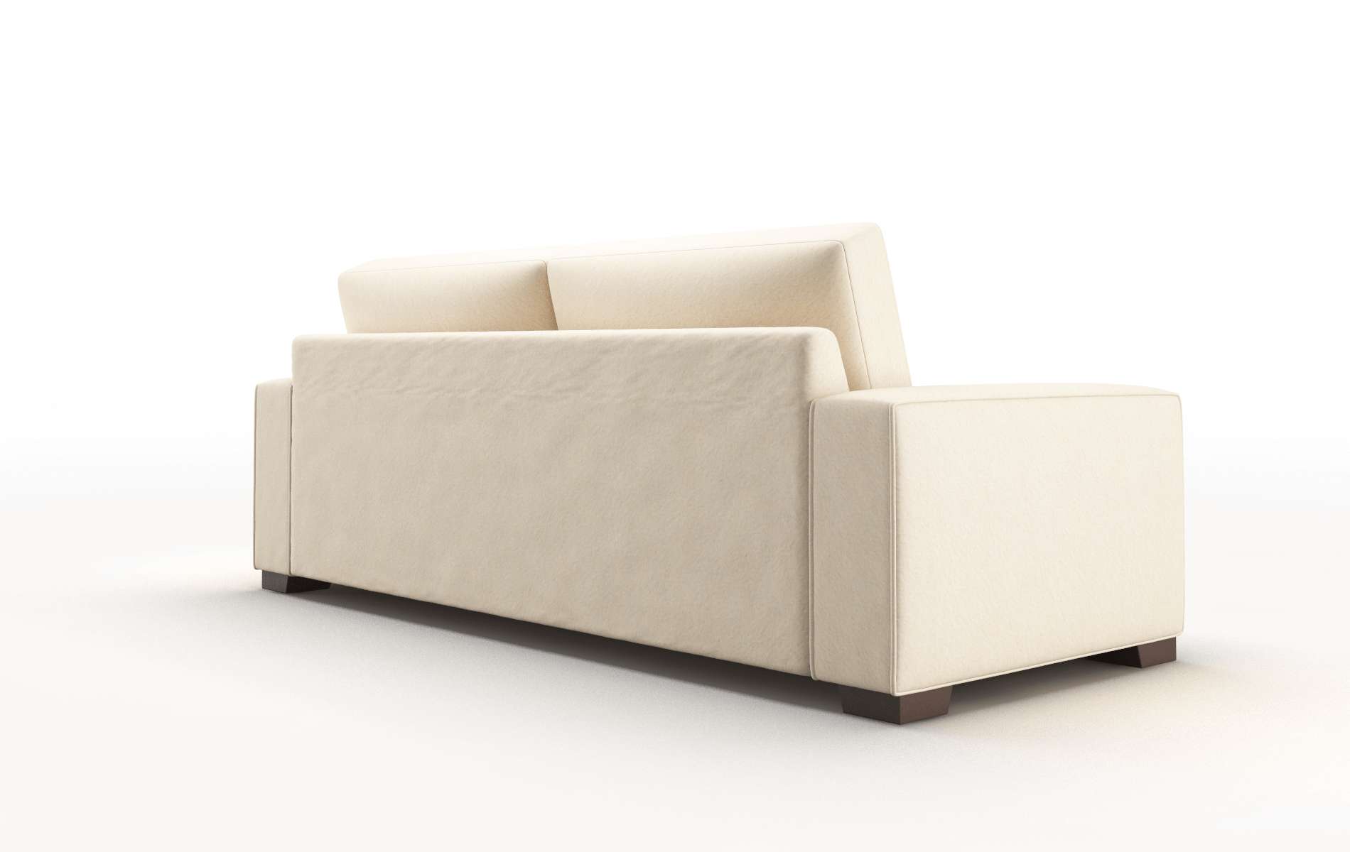 Monaco Bella Buckwheat Sofa espresso legs 5