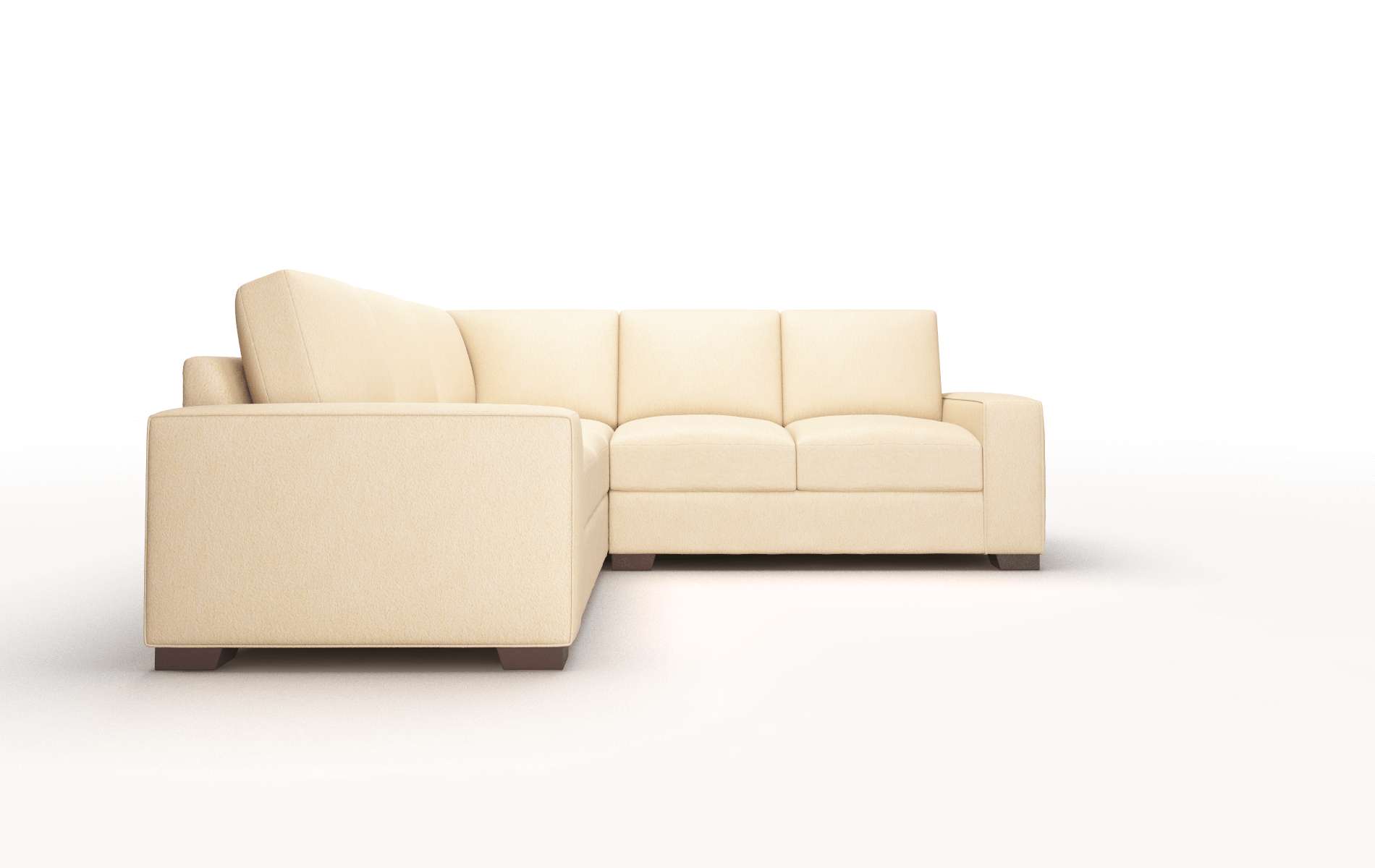 Monaco Bella Coffee Sectional espresso legs 2