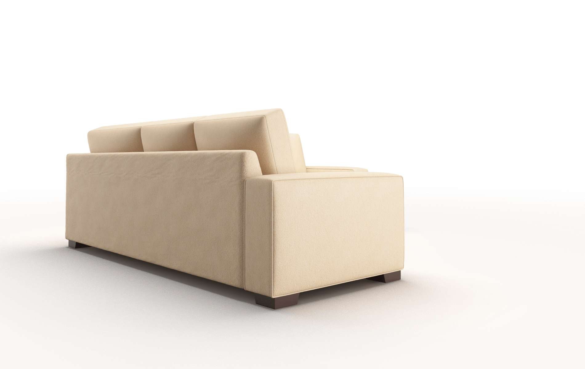 Monaco Bella Coffee Sectional espresso legs 3