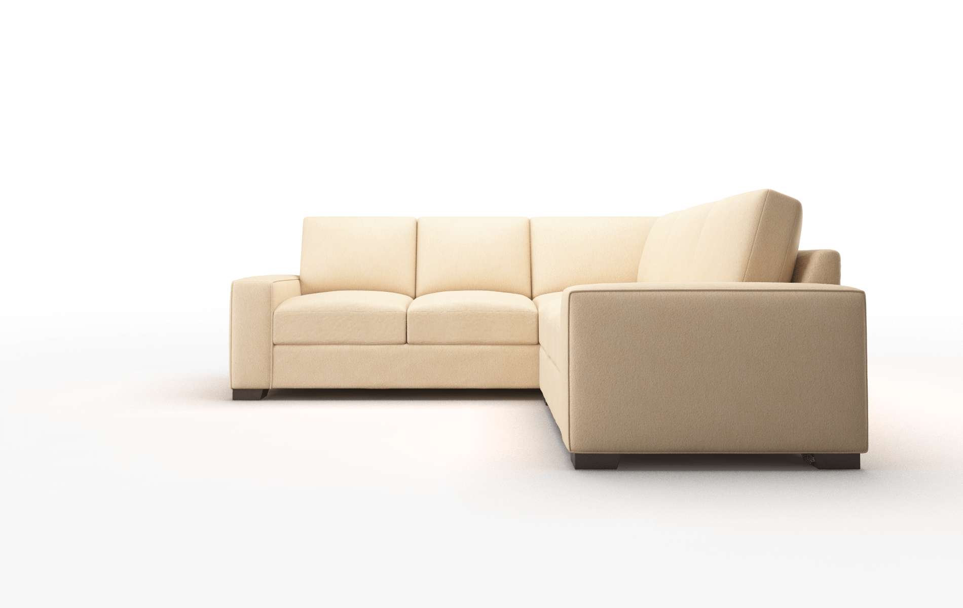 Monaco Bella Coffee Sectional espresso legs 5