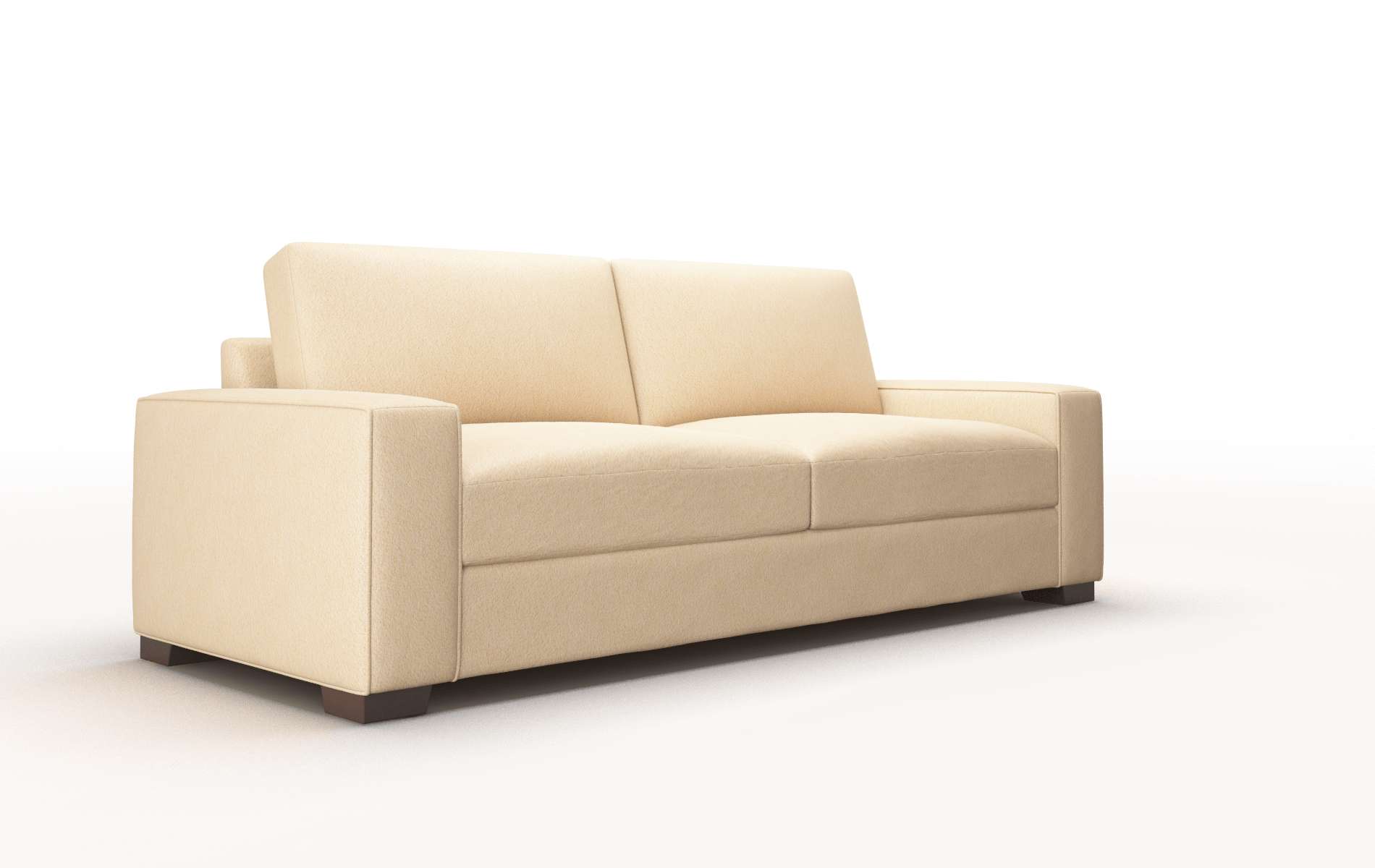 Monaco Bella Coffee Sofa espresso legs 2