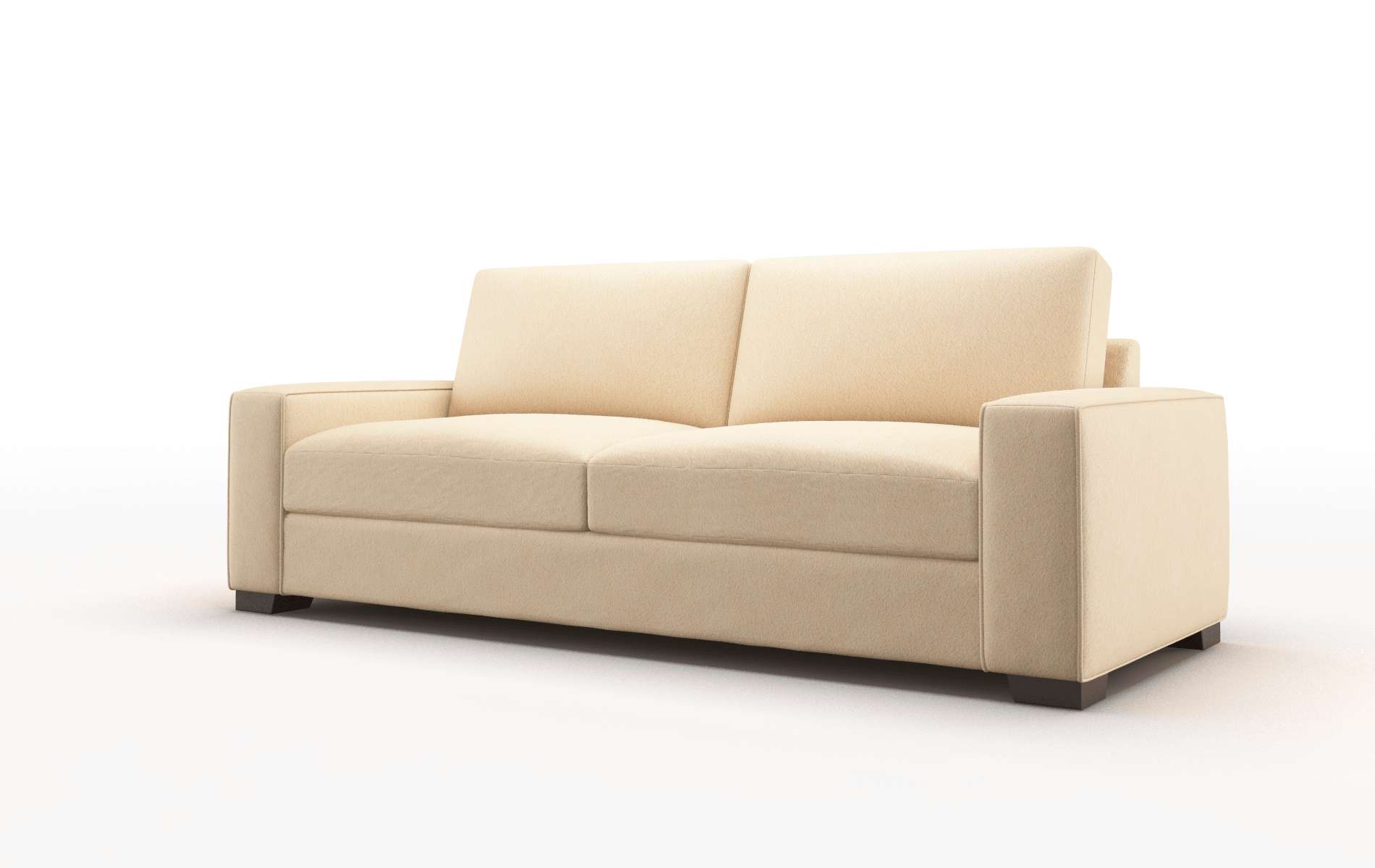 Monaco Bella Coffee Sofa espresso legs 4