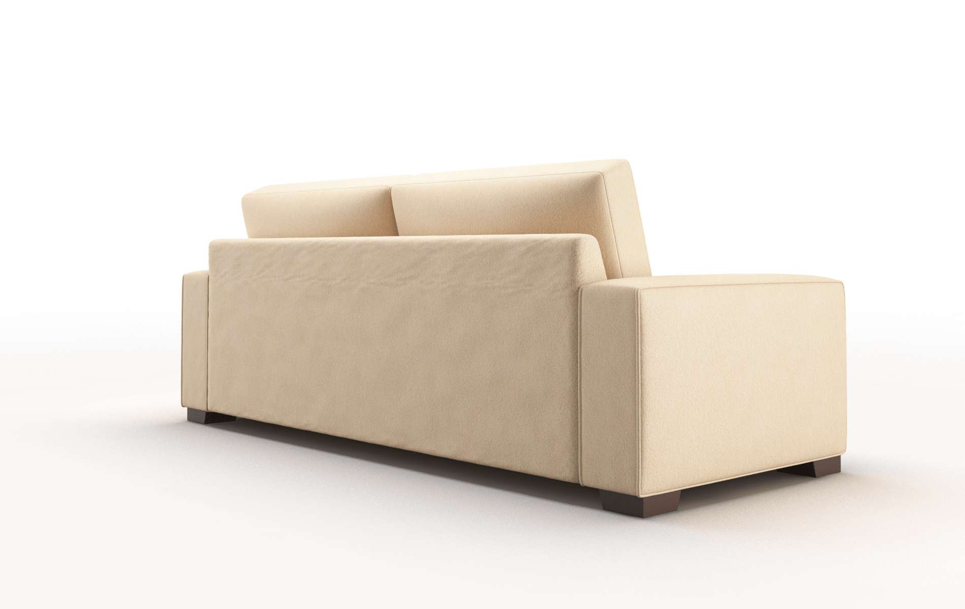 Monaco Bella Coffee Sofa espresso legs 5