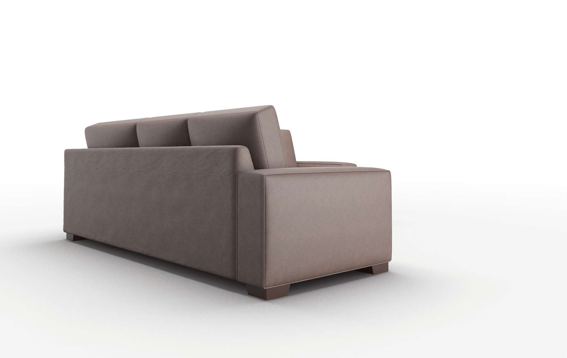Monaco Bella Espresso Sectional espresso legs 3