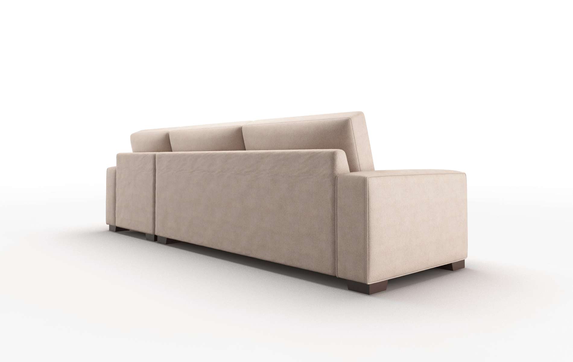 Monaco Bella Pewter Panel espresso legs 5