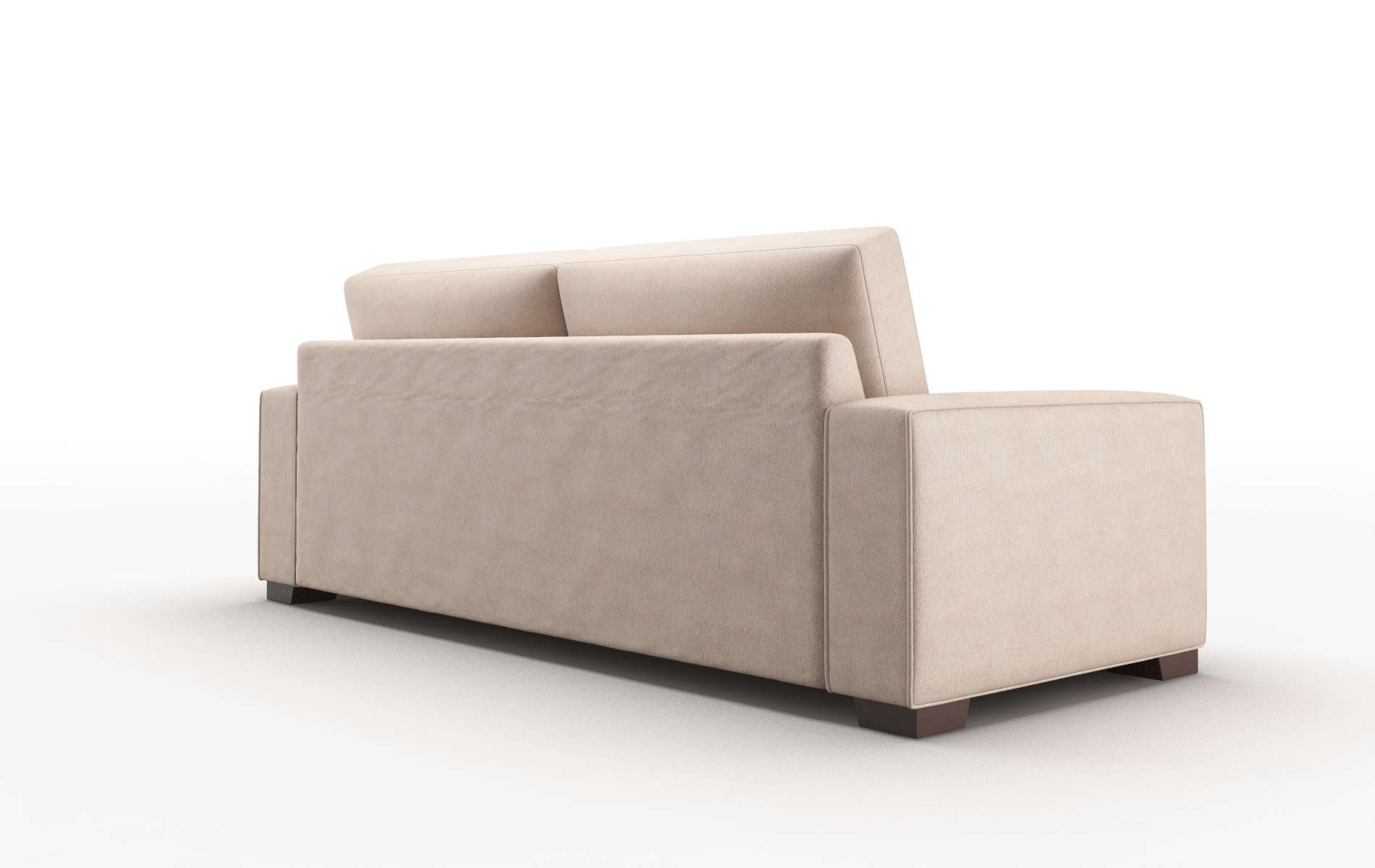 Monaco Bella Pewter Sofa espresso legs 5